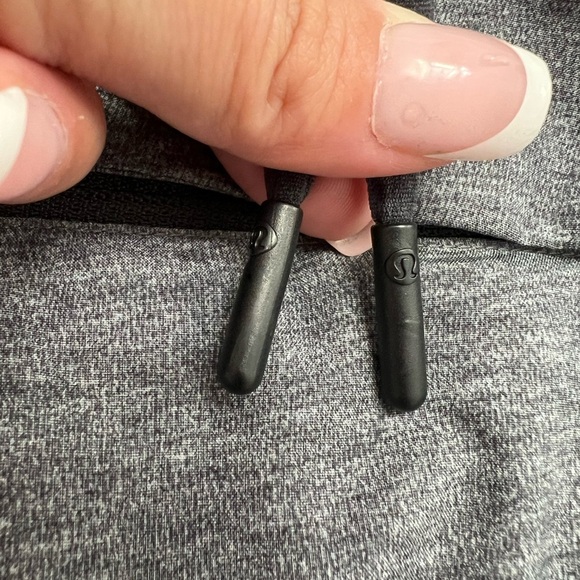 Lululemon T.H.E. Short *Linerless 9" Heathered Texture Printed Greyt Deep Coal - Picture 7 of 14